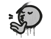 Sealed Graffiti | Chef Kiss (Shark White) image