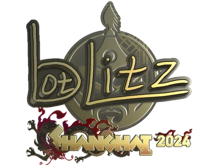 Sticker | bLitz (Gold) | Shanghai 2024 image