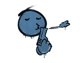 Sealed Graffiti | Quickdraw (Monarch Blue) image