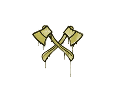 Sealed Graffiti | X-Axes (Tracer Yellow) image