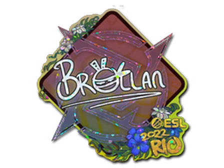 Sticker | Brollan (Glitter) | Rio 2022 image