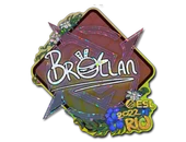 Sticker | Brollan (Glitter) | Rio 2022 image