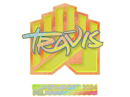 Sticker | TRAVIS (Holo) | Copenhagen 2024 image