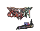 Sticker | cadiaN (Holo) | Stockholm 2021 image