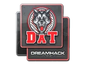 Sticker | dAT team | DreamHack 2014 image