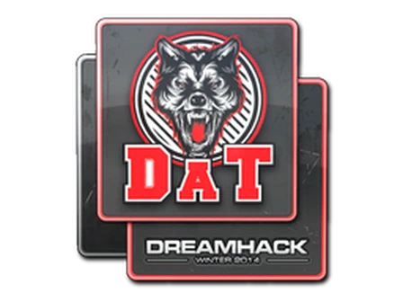 Sticker | dAT team | DreamHack 2014 image