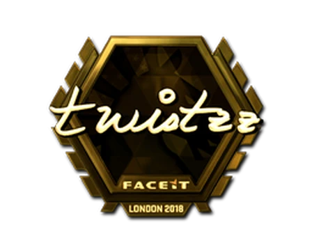 Sticker | Twistzz (Gold) | London 2018 image
