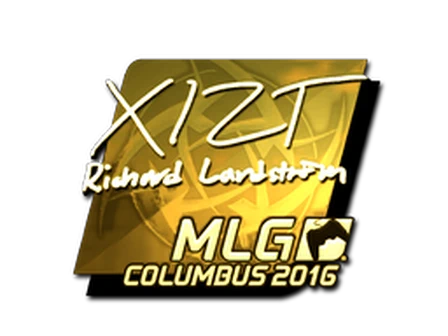 Sticker | Xizt (Gold) | MLG Columbus 2016 image