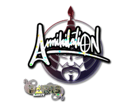 Sticker | ANNIHILATION (Glitter) | Paris 2023 image