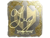 Sticker | TRY (Gold) | Austin 2025 image