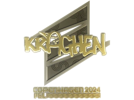 Sticker | kraghen (Gold) | Copenhagen 2024 image