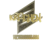 Sticker | kraghen (Gold) | Copenhagen 2024 image