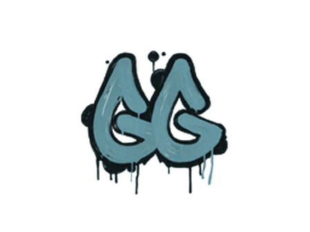 Sealed Graffiti | GGEZ (Wire Blue) image