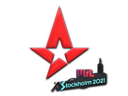 Sticker | Astralis (Foil) | Stockholm 2021 image