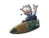 Sticker | Fire Serpent Surf K (Foil) image