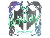 Sticker | noway (Holo) | Austin 2025 image