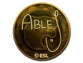 Sticker | ableJ (Gold) | Katowice 2019 image