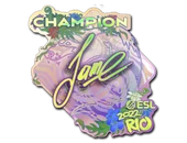 Sticker | Jame (Holo, Champion) | Rio 2022 image