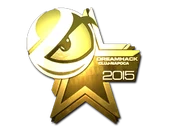 Sticker | Luminosity Gaming (Gold) | Cluj-Napoca 2015 image