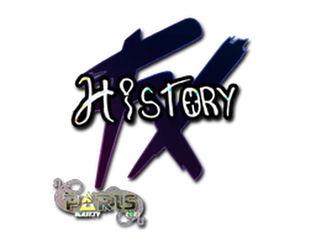 Sticker | History (Glitter) | Paris 2023 image