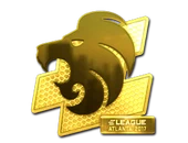 Sticker | North (Gold) | Atlanta 2017 image