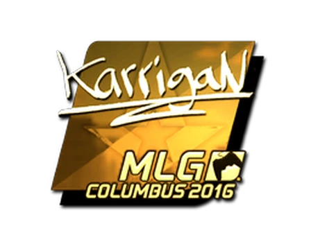 Sticker | karrigan (Gold) | MLG Columbus 2016 image