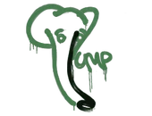 Sealed Graffiti | Recoil UMP-45 (Jungle Green) image