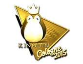 Sticker | Team Kinguin (Gold) | Cologne 2015 image