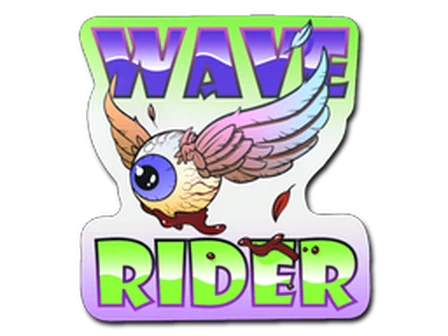 Sticker | Toxic Wave Rider image