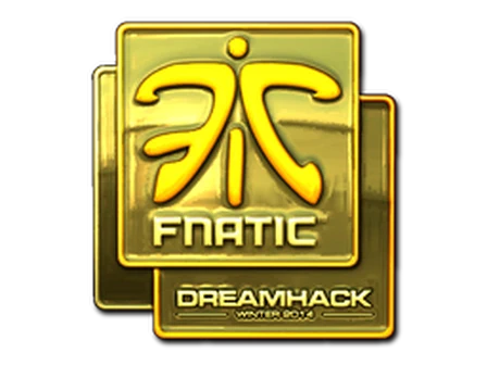 Sticker | Fnatic (Gold) | DreamHack 2014 image
