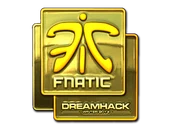 Sticker | Fnatic (Gold) | DreamHack 2014 image