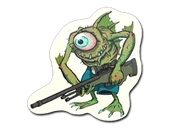 Sticker | Green Cyclawps image