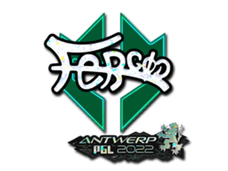 Sticker | fer (Glitter) | Antwerp 2022 image
