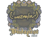 Sticker | westmelon | Budapest 2025 image
