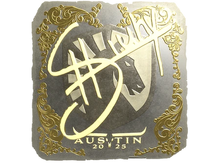 Sticker | siuhy (Gold) | Austin 2025 image
