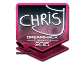 Sticker | chrisJ (Foil) | Cluj-Napoca 2015 image