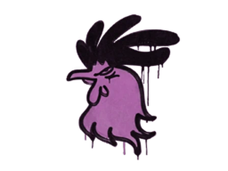 Sealed Graffiti | Cocky (Bazooka Pink) image