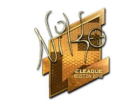 Sticker | NiKo (Gold) | Boston 2018 image