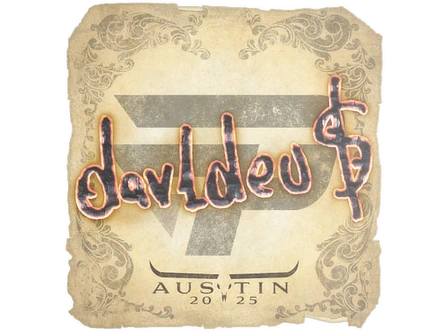 Sticker | dav1deuS | Austin 2025 image