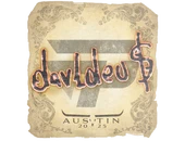 Sticker | dav1deuS | Austin 2025 image