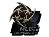 Sticker | Ninjas in Pyjamas (Foil) | MLG Columbus 2016 image