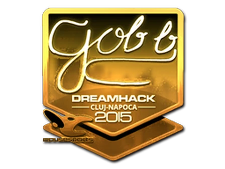 Sticker | gob b (Gold) | Cluj-Napoca 2015 image