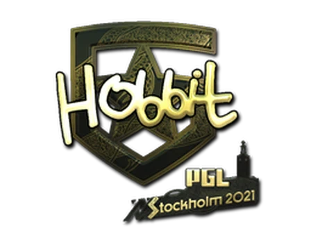 Sticker | HObbit (Gold) | Stockholm 2021 image