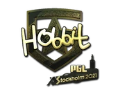 Sticker | HObbit (Gold) | Stockholm 2021 image