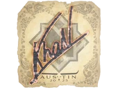 Sticker | khaN | Austin 2025 image