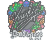 Sticker | yuurih (Embroidered) | Budapest 2025 image