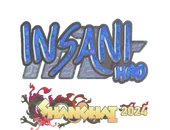 Sticker | insani (Holo) | Shanghai 2024 image