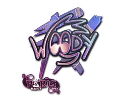 Sticker | WOOD7 (Holo) | Paris 2023 image