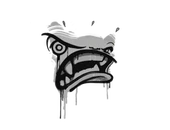 Sealed Graffiti | Rage Mode (Shark White) image