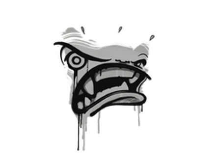 Sealed Graffiti | Rage Mode (Shark White) image